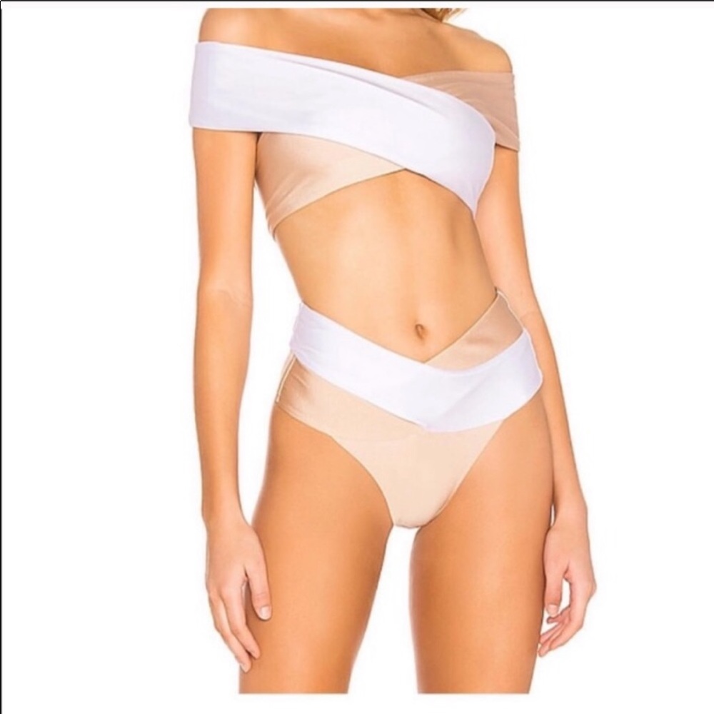 Lovewave bikini top and bottom (revolve)